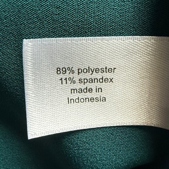 Lane Bryant Aqua Teal Short Sleeve Tie Waist Blouse Women’s 16 - Picture 5 of 9